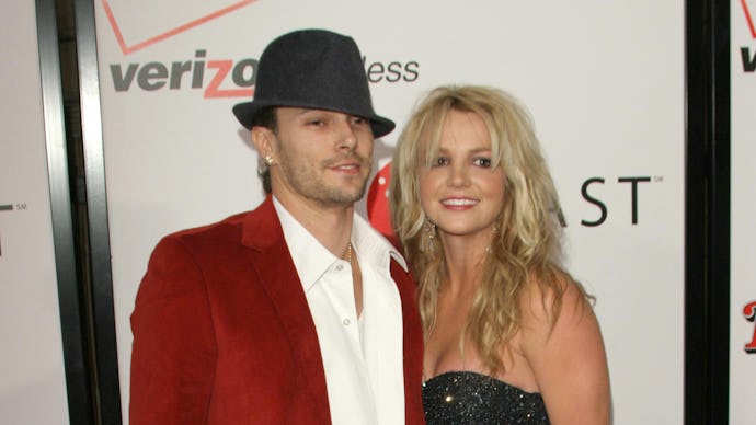 HOLLYWOOD, CA - JANUARY 13: Kevin Federline and Britney Spears attends Rolling Stone/Verizon Wireles...