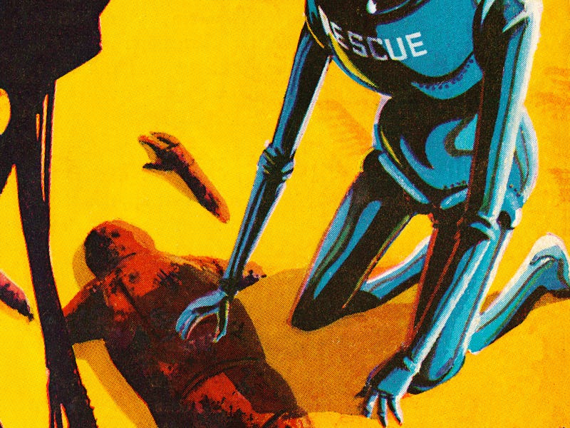 Two Alien Robots
