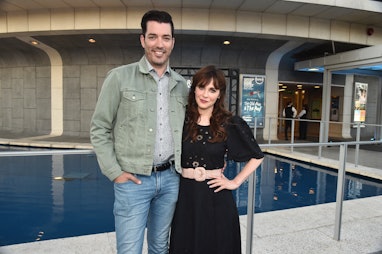 LOS ANGELES, CALIFORNIA - AUGUST 03: Jonathan Scott and Zooey Deschanel attend the Opening Night Of ...