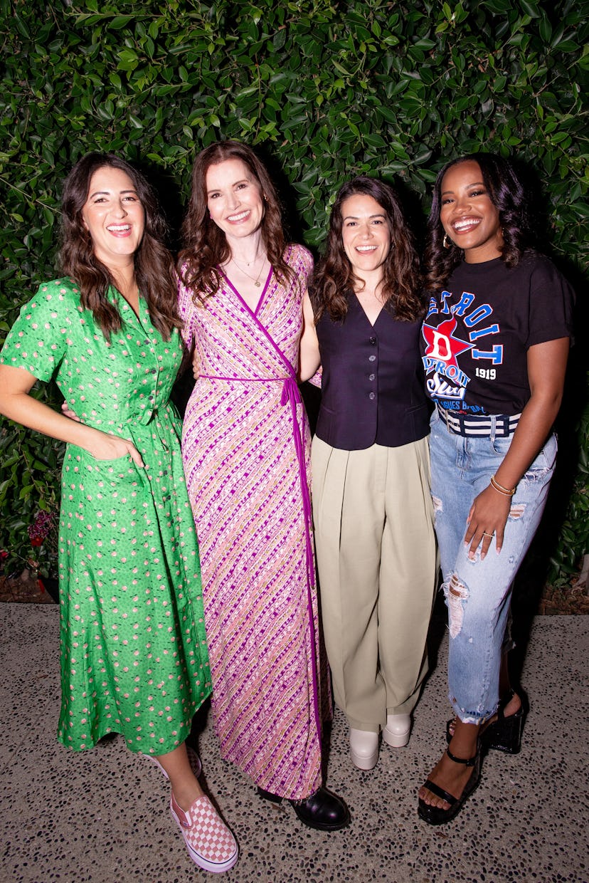 Geena Davis gave her blessing to the new 'League of Their Own' cast. Photo via Getty Images