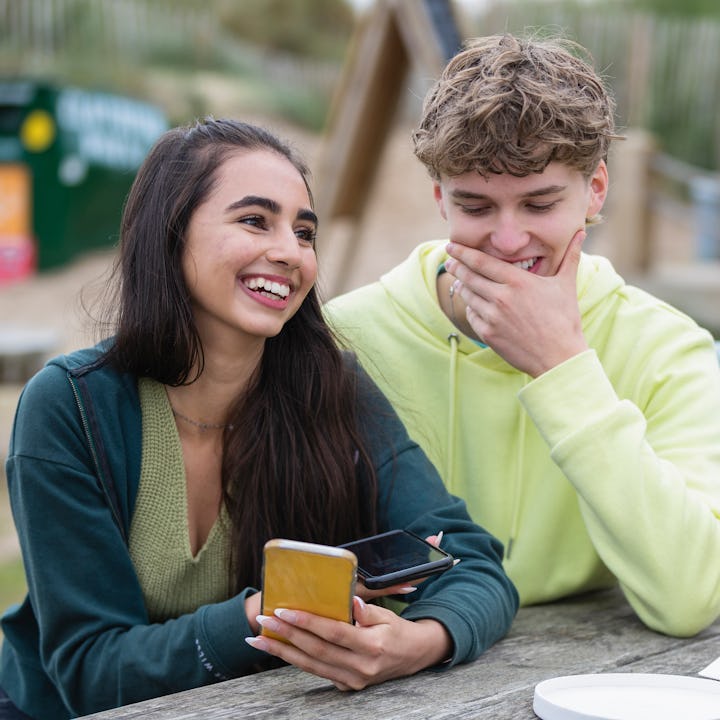 Teens using Snapchat. Snap just introduced the Family Center, which allows guardians to see who thei...