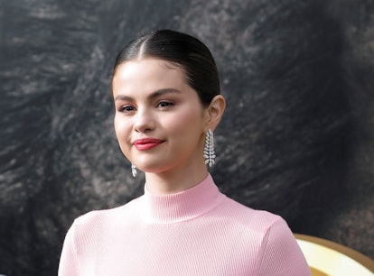 Selena Gomez in Barbiecore pink on January 11, 2020 in Westwood, California. 