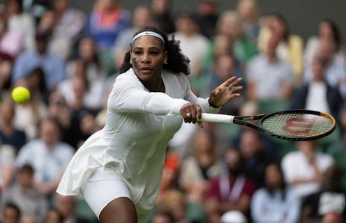 LONDON, ENGLAND - JUNE 28: Serena Williams of The United States during her match against Harmony Tan...