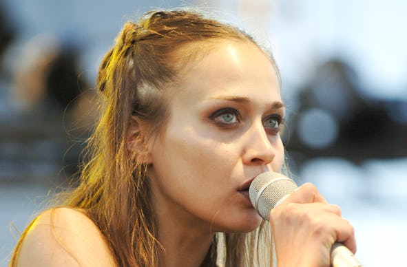 Fiona Apple performs during the Vegoose Music Festival at Sam Boyd stadium on October 29, 2006 in La...