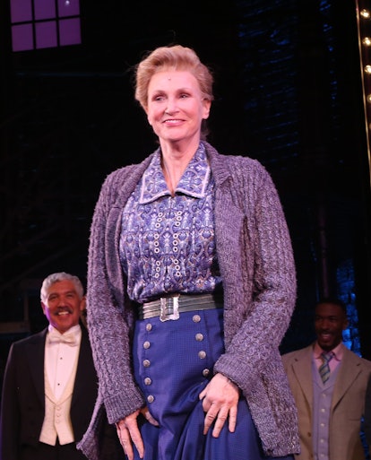 Jane Lynch as "Rosie Brice" during the opening night curtain call for the musical "Funny Girl" on Br...