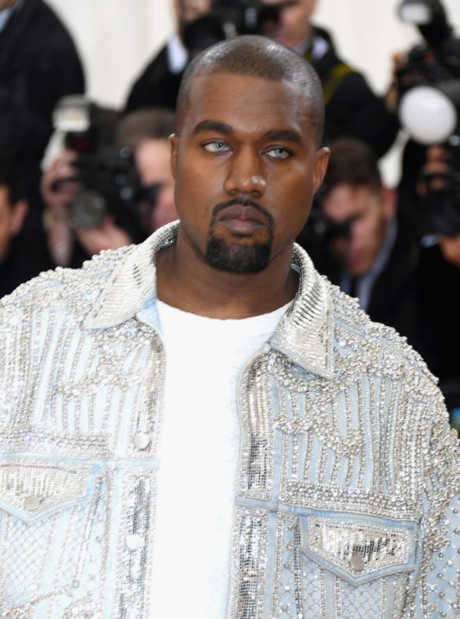 NEW YORK, NY - MAY 02:  Kanye West attends the "Manus x Machina: Fashion In An Age Of Technology" Co...