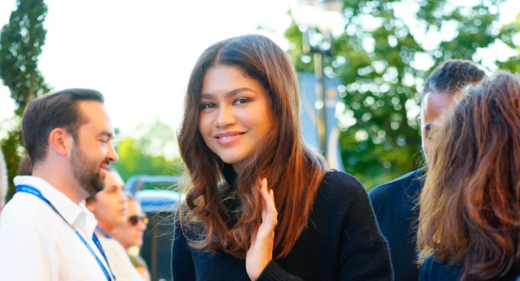 Zendaya is seen at the 2022 US Open