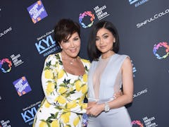 Kris Jenner hinted that Kylie Jenner's son could be named Andy, even though Kylie dismissed it.