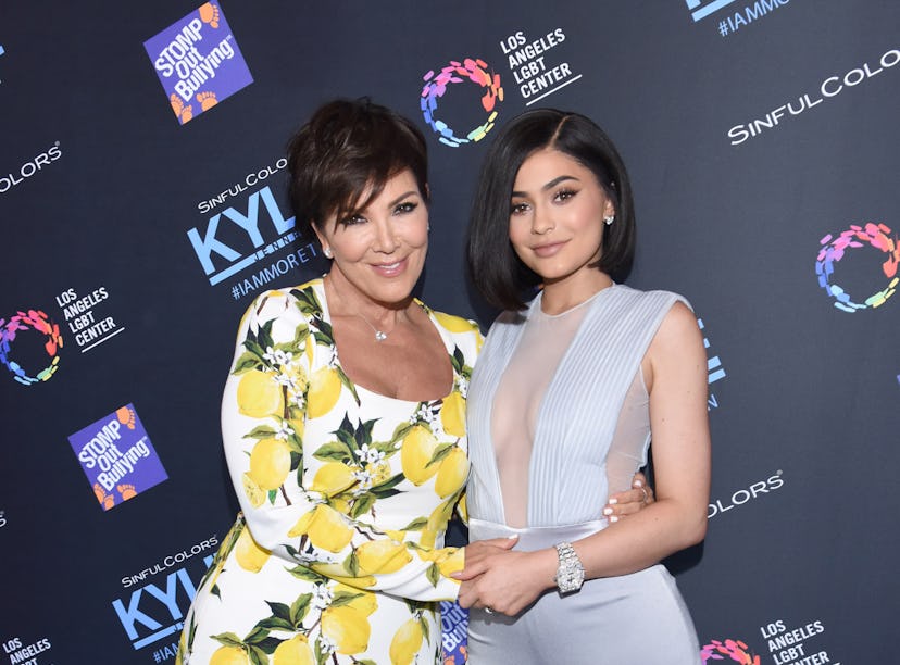 Kris Jenner hinted that Kylie Jenner's son could be named Andy, even though Kylie dismissed it.