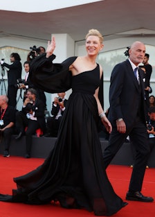 VENICE, ITALY - SEPTEMBER 10:  Cate Blanchett  attends the closing ceremony red carpet at the 79th V...