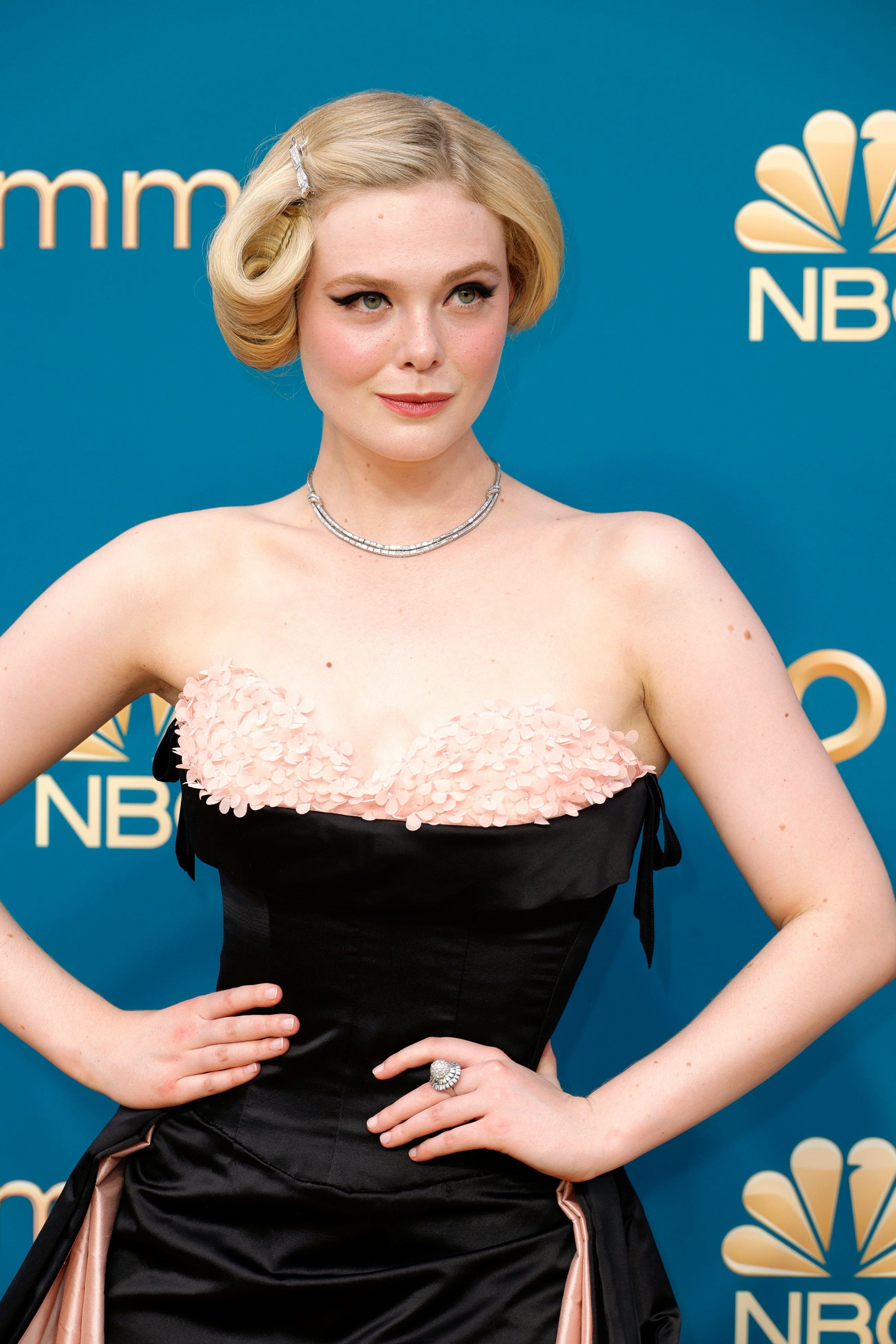 Elle Fanning Put an Upscale Twist on Barbiecore for the Emmys—See