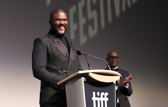 TORONTO, ONTARIO - SEPTEMBER 11: Tyler Perry attends the "A Jazzman's Blues" Premiere during the 202...