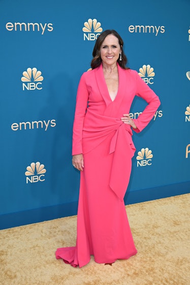 Actor Molly Shannon arrives for the 74th Emmy Awards 