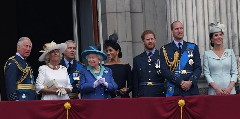 LONDON, UNITED KINGDOM - JULY 1O:  Prince Charles, Prince of Wales, Camilla, Duchess of Cornwall, Pr...