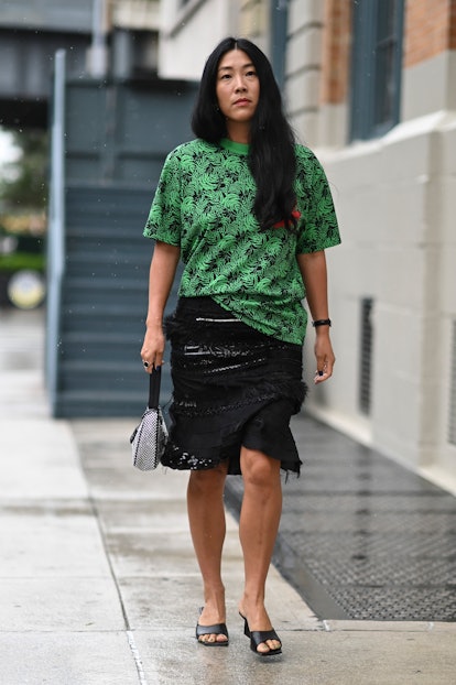 Kathy Lee New York Fashion Week Spring/Summer 2023 street style