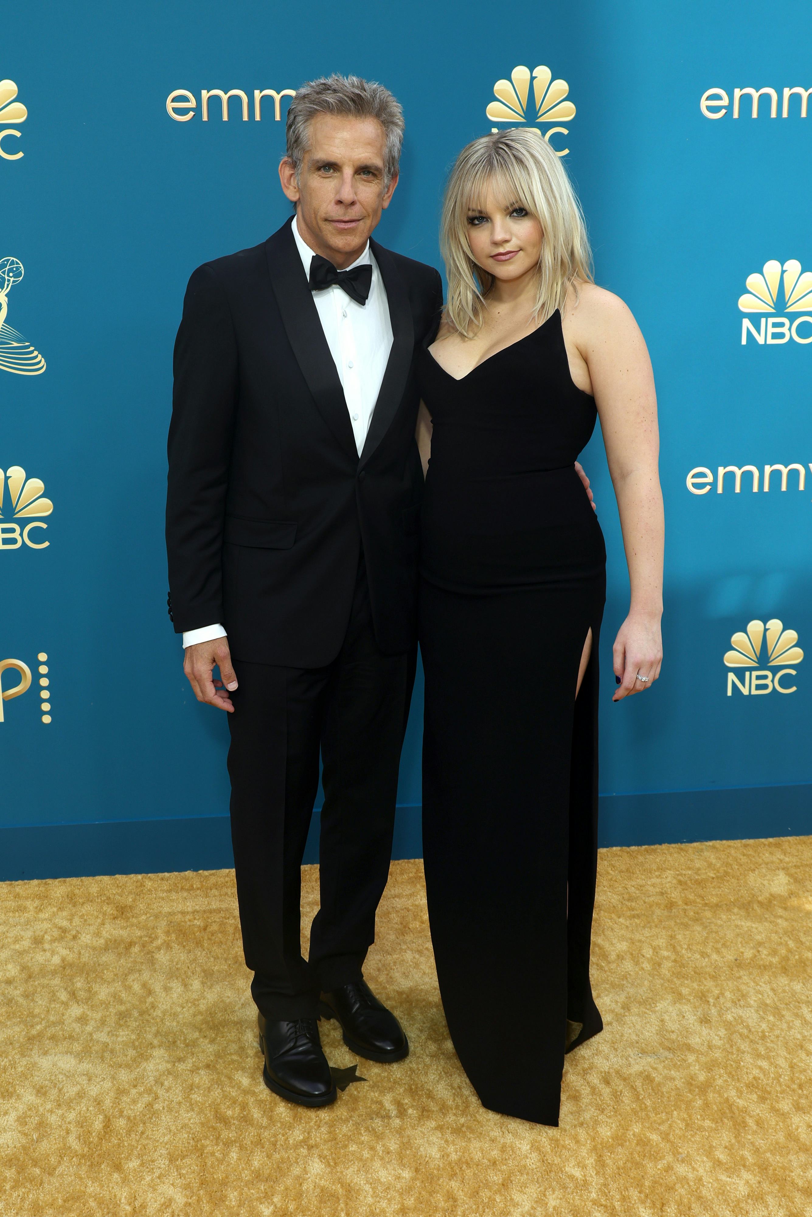 Ben Stiller Brought His Daughter Ella To The 2022 Emmys