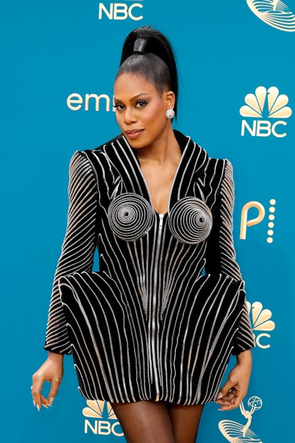 Laverne Cox best jewelry Emmys 2022