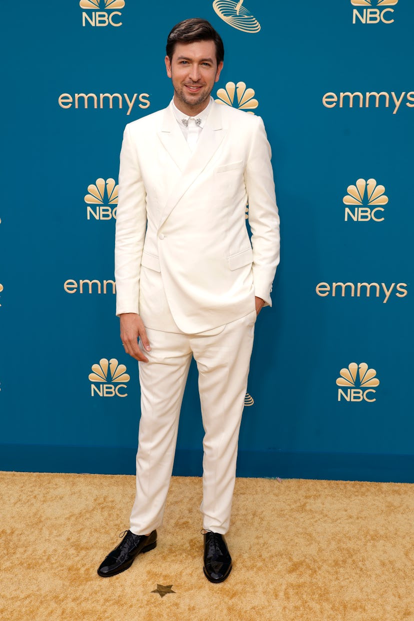 Nicholas Braun in Dior at the Emmys.