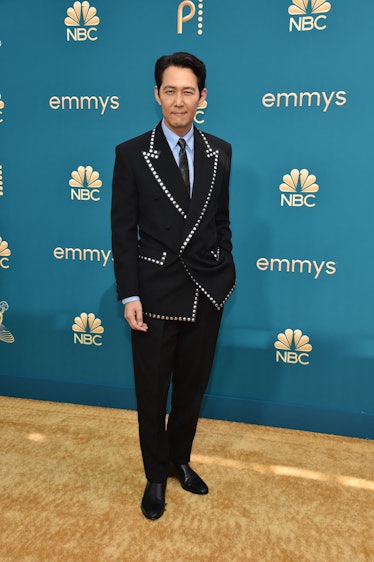 Actor Lee Jung-jae arrives for the 74th Emmy Awards 