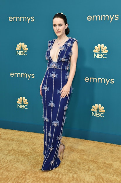 Actress Rachel Brosnahan arrives for the 74th Emmy Awards at the Microsoft Theater in Los Angeles, C...