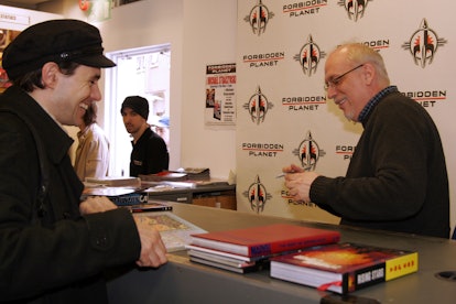 J. Michael Straczynski Signs Copies of his book "The Amazing Spider-Man" at Forbidden Planet