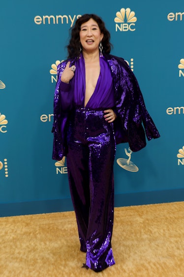 Sandra Oh attends the 74th Primetime Emmys