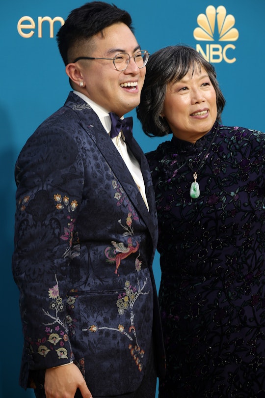 Bowen Yang brought his mom, Meng, to the 2022 Emmy Awards.