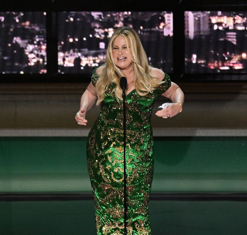 Jennifer Coolidge was bleeped during her 2022 Emmys speech.