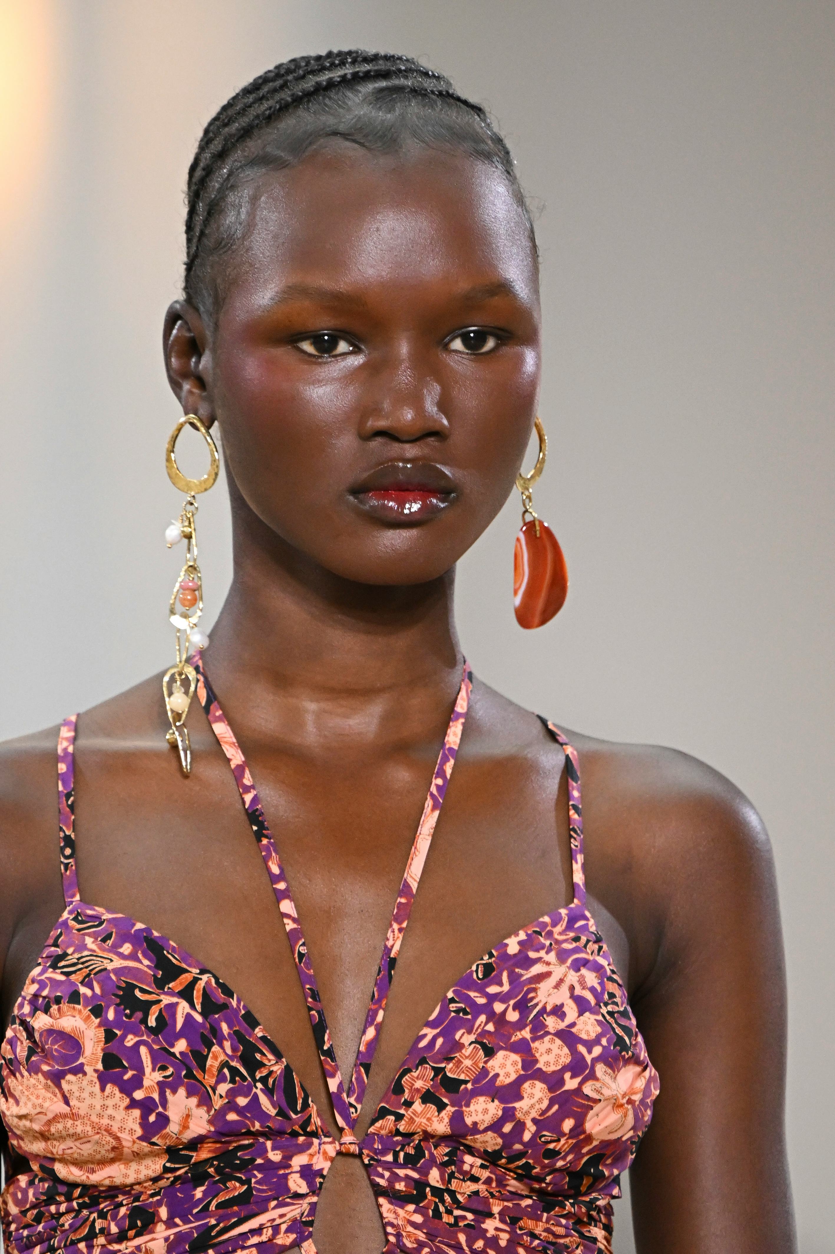 A model walks the runway during the Ulla Johnson Ready to Wear Spring/Summer 2023 fashion show 