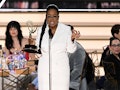 Twitter fact-checked Oprah Winfrey's math in her 2022 Emmys speech.