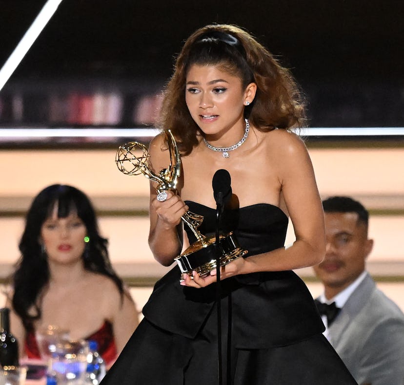 Zendaya won her second Emmy at the 2022 Emmys and Twitter erupted in memes.