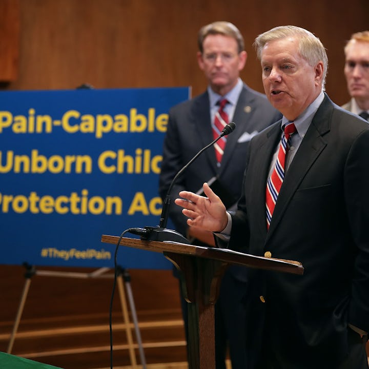 Sen. Lindsey Graham (R-SC) introduces the Senate version of the 'Pain Capable Unborn Child Protectio...