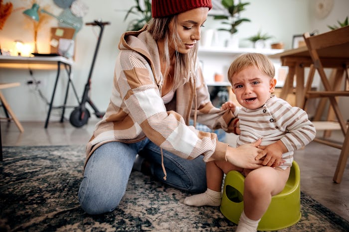 potty training resistance is common, but these techniques will help