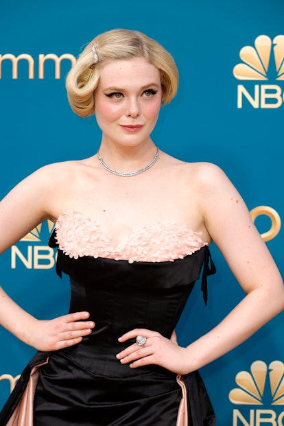 LOS ANGELES, CALIFORNIA - SEPTEMBER 12: Elle Fanning attends the 74th Primetime Emmys at Microsoft T...