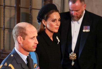 Kate Middleton honored two women at Queen's funeral.