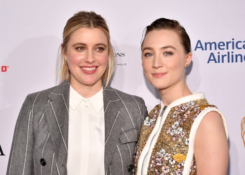 LOS ANGELES, CALIFORNIA - JANUARY 04: (L-R) Greta Gerwig and Saoirse Ronan attend The BAFTA Los Ange...