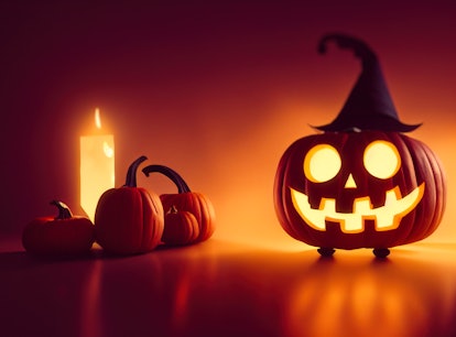 Ai generated image. Halloween Conceptual Backgrounds