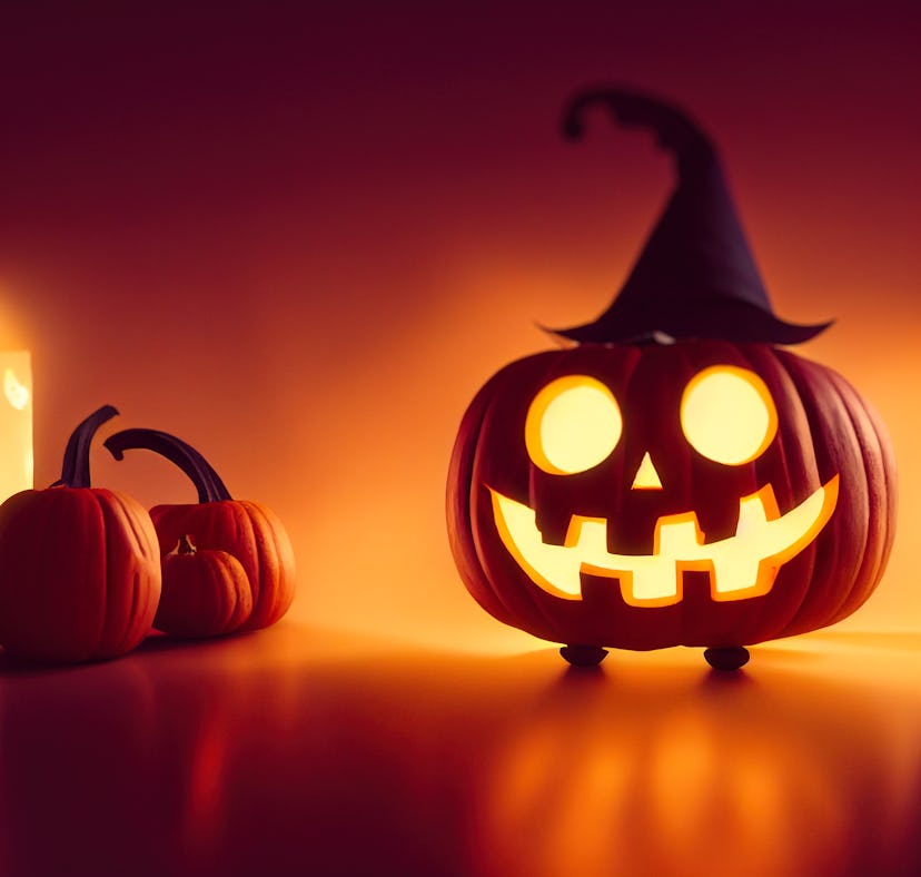 Ai generated image. Halloween Conceptual Backgrounds
