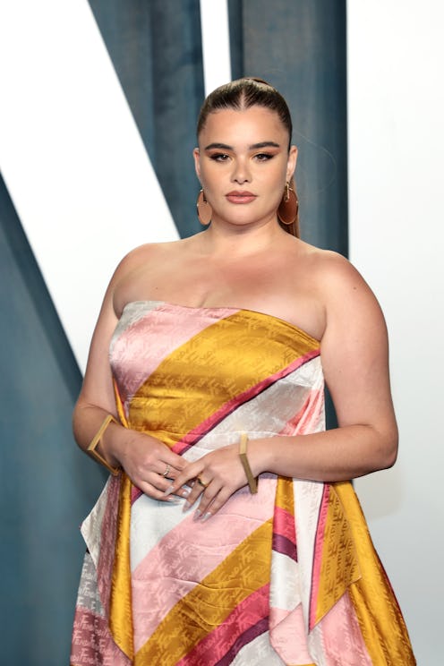 BEVERLY HILLS, CALIFORNIA - MARCH 27: Barbie Ferreira attends the 2022 Vanity Fair Oscar Party hoste...