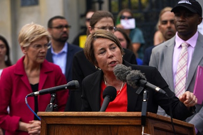Who is Maura Healey? She's running for governor of Massachusetts. She'd be the first lesbian governo...