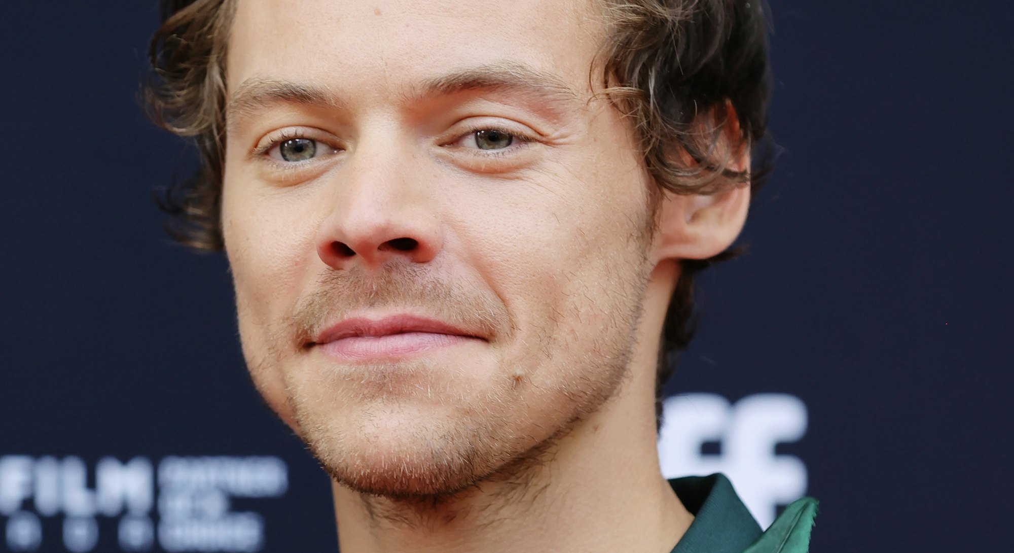 TORONTO, ONTARIO - SEPTEMBER 11: Harry Styles attends the "My Policeman" Premiere during the 2022 To...