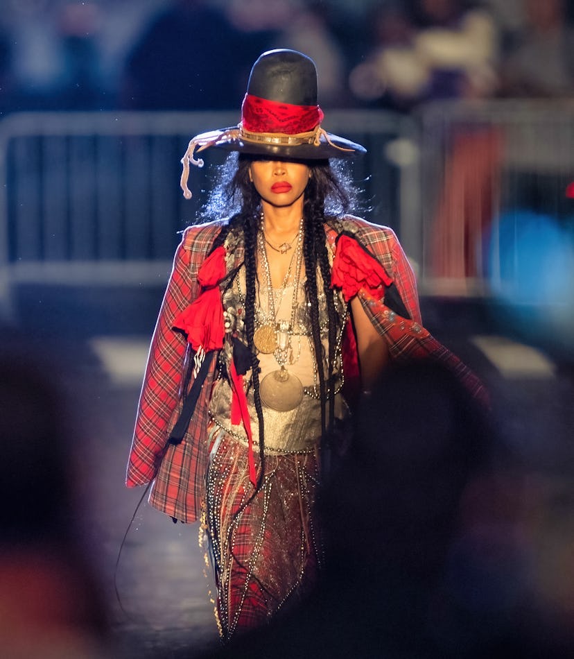 Erykah Badu at Vogue World 