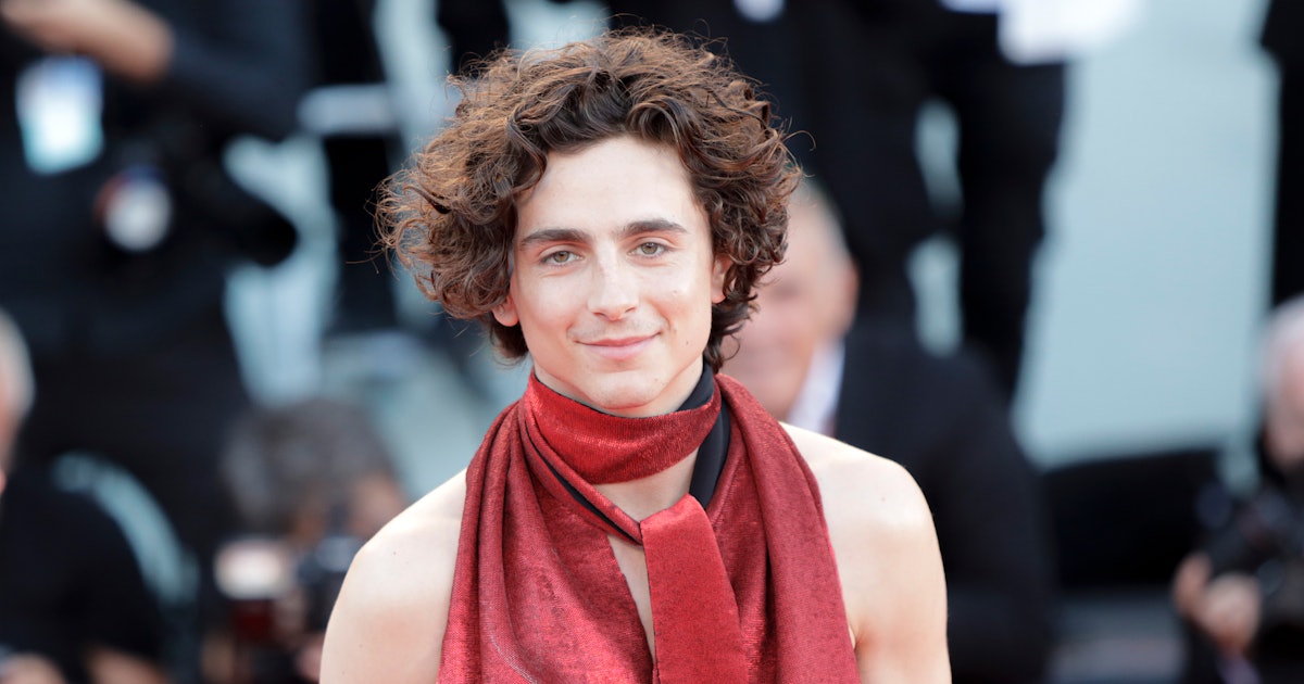 Who Does Timothée Chalamet’s 'British Vogue' Cover Remind Me Of?