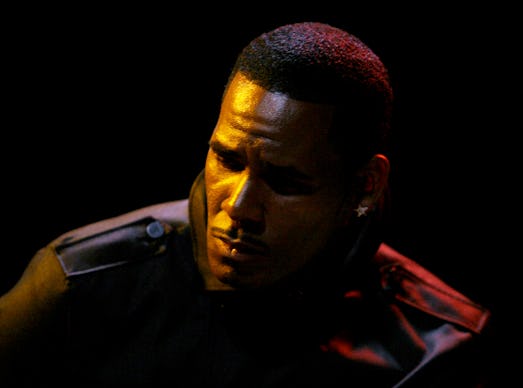 American singer, songwriter, record producer, and convicted sex offender R. Kelly, sings during his ...