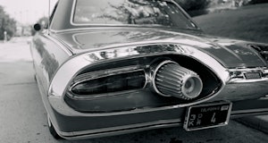 UNITED STATES - JUNE 16:  1966 Chrysler Turbine Car  (Photo by Fred Enke/The Enthusiast Network via ...