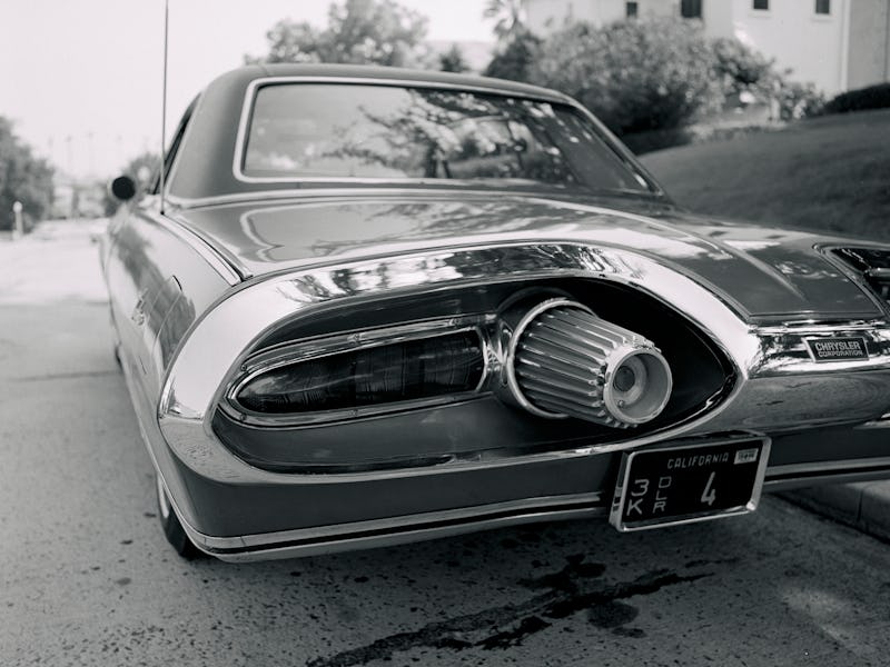 UNITED STATES - JUNE 16:  1966 Chrysler Turbine Car  (Photo by Fred Enke/The Enthusiast Network via ...