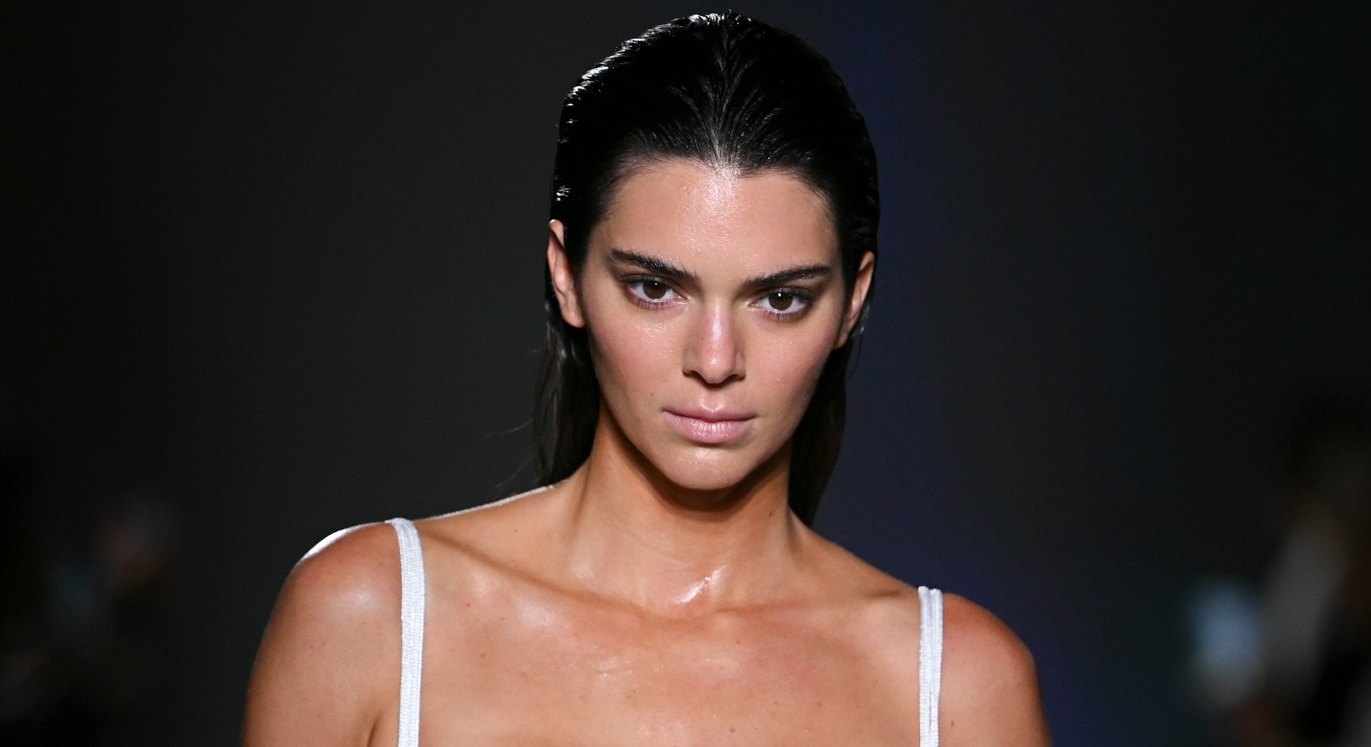 NEW-YORK, USA - SEPTEMBER 09: Kendall Jenner walks the runway during the Proenza Schouler Ready to W...