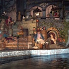 Captain Jack Sparrow (Johnny  Depp) in the "Pirates of the Caribbean" Ride at Disneyland (Photo by B...