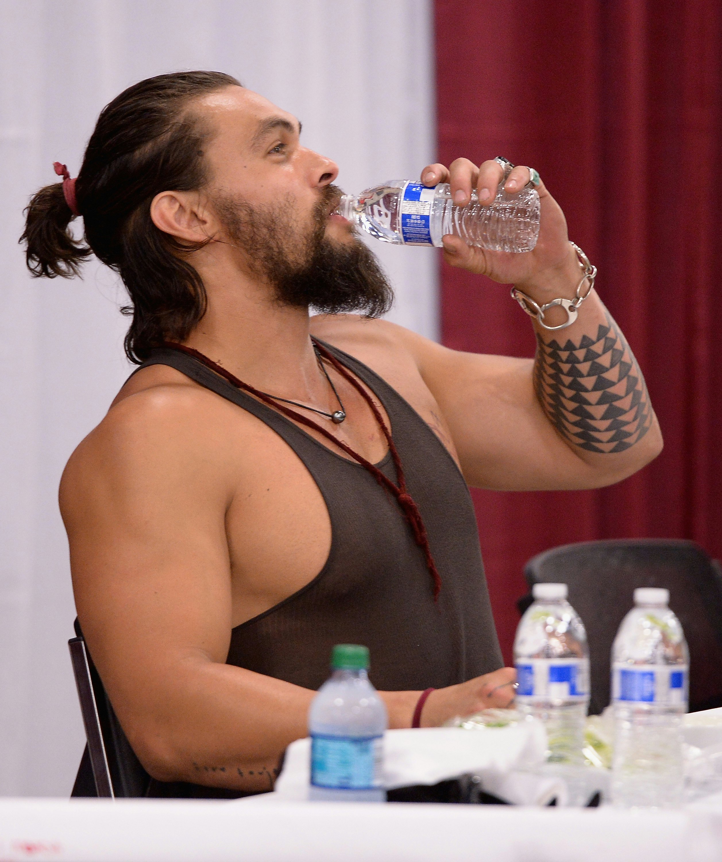 145 Jason Momoa Tattoo Stock Photos High Res Pictures and Images  Getty  Images