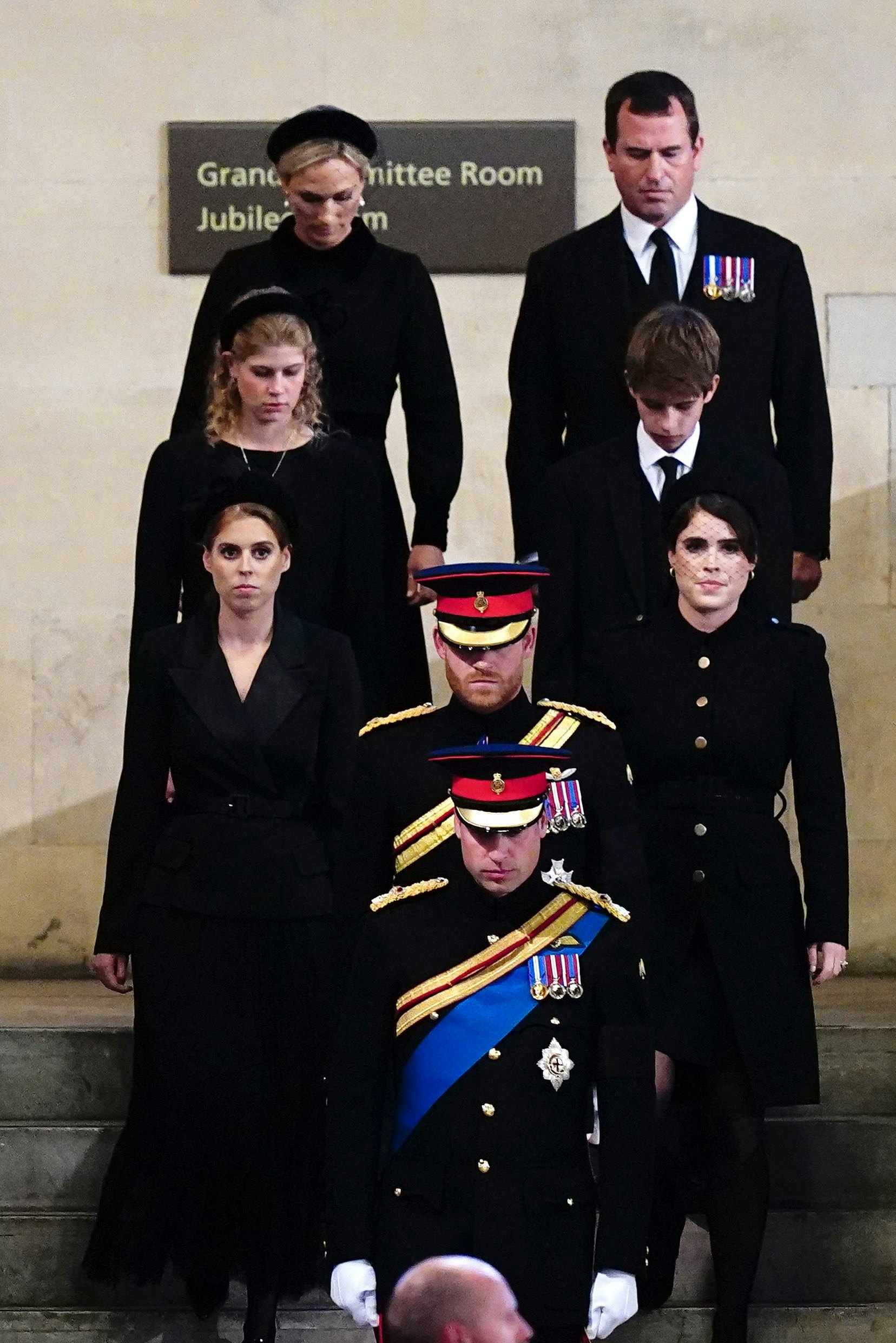 Photos Of Prince Harry Prince William At Vigil For Queen Elizabeth